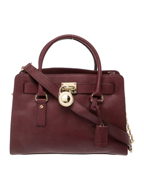 Michael Michael Kors Saffiano Leather Top Handle Bag