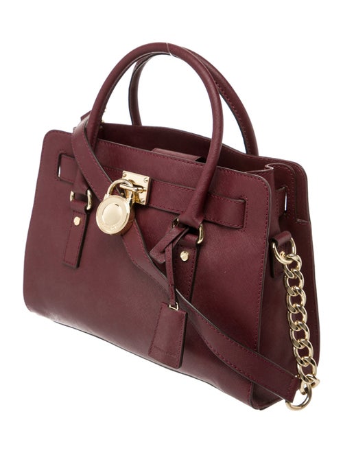 Michael Michael Kors Saffiano Leather Top Handle Bag
