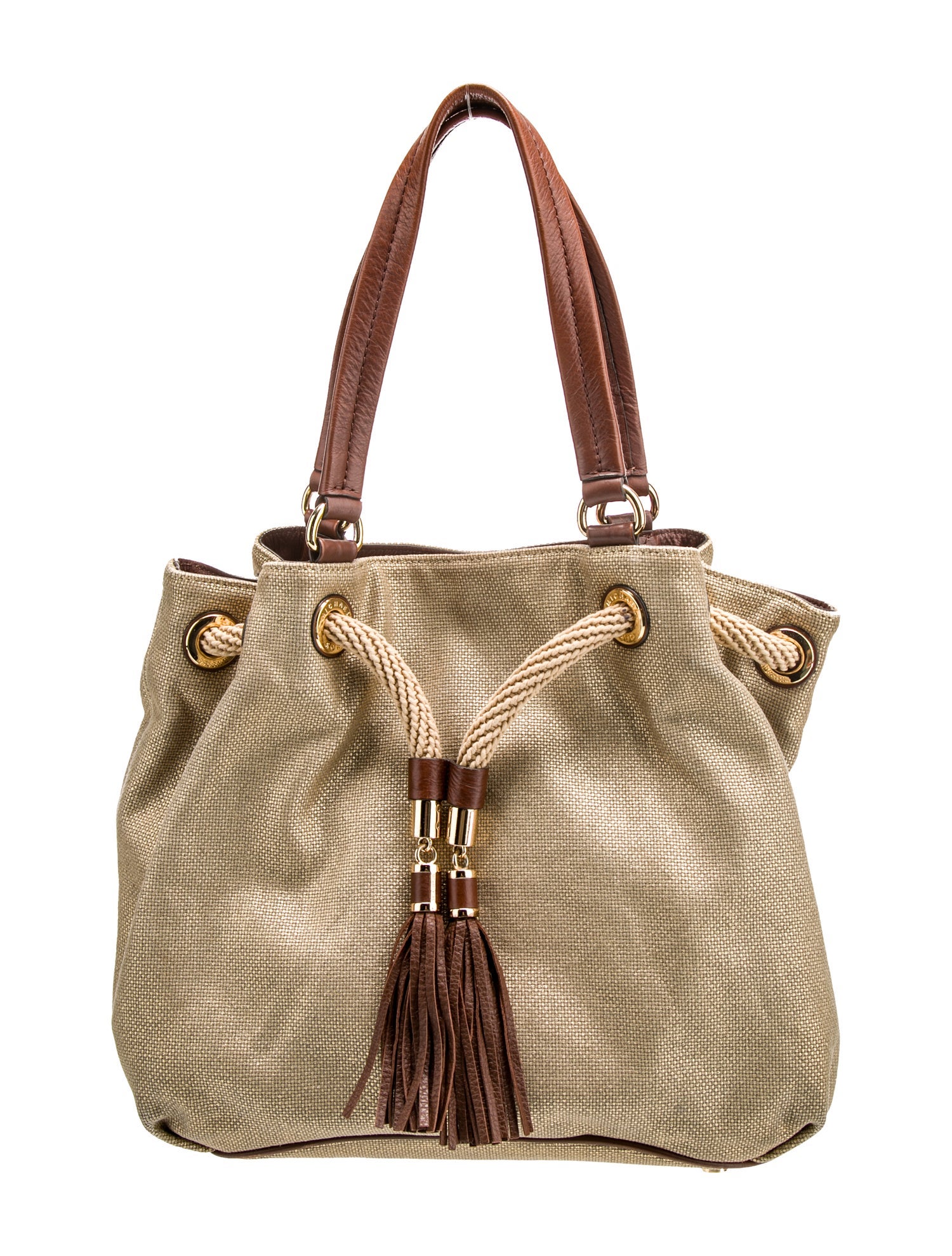 Michael Michael Kors Canvas Shoulder Bag