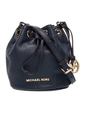 Michael Michael Kors Leather Bucket Bag