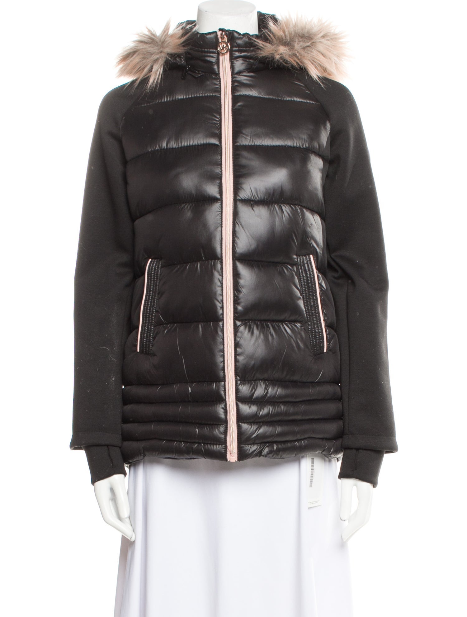 Michael Michael Kors Animal Print Bomber Jacket