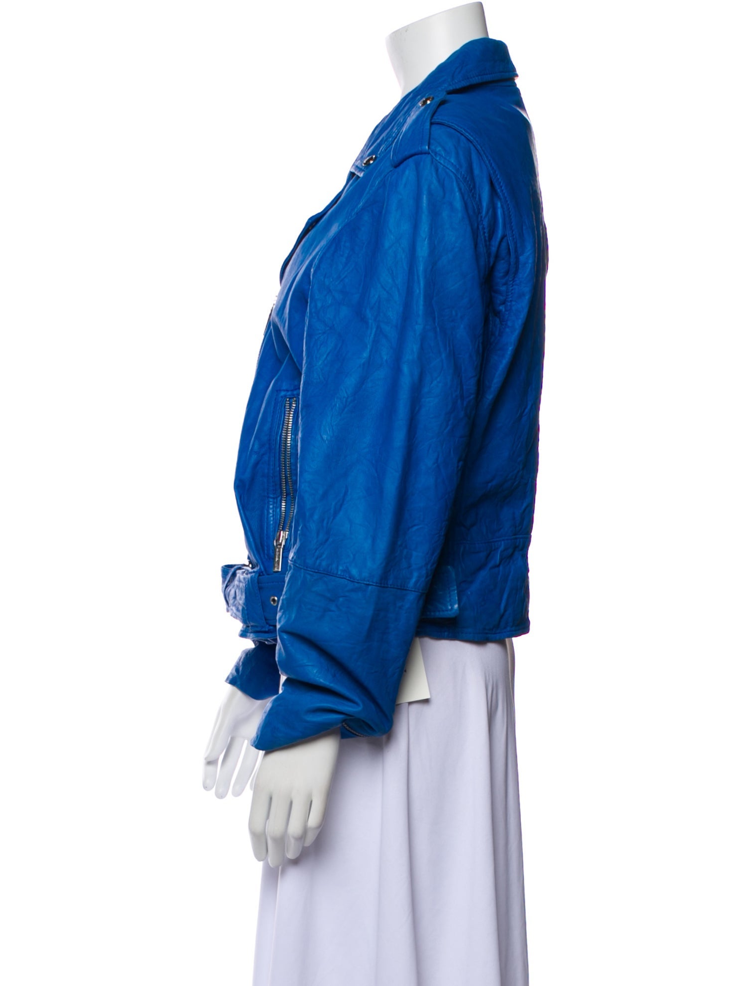 Michael Michael Kors Leather Biker Jacket