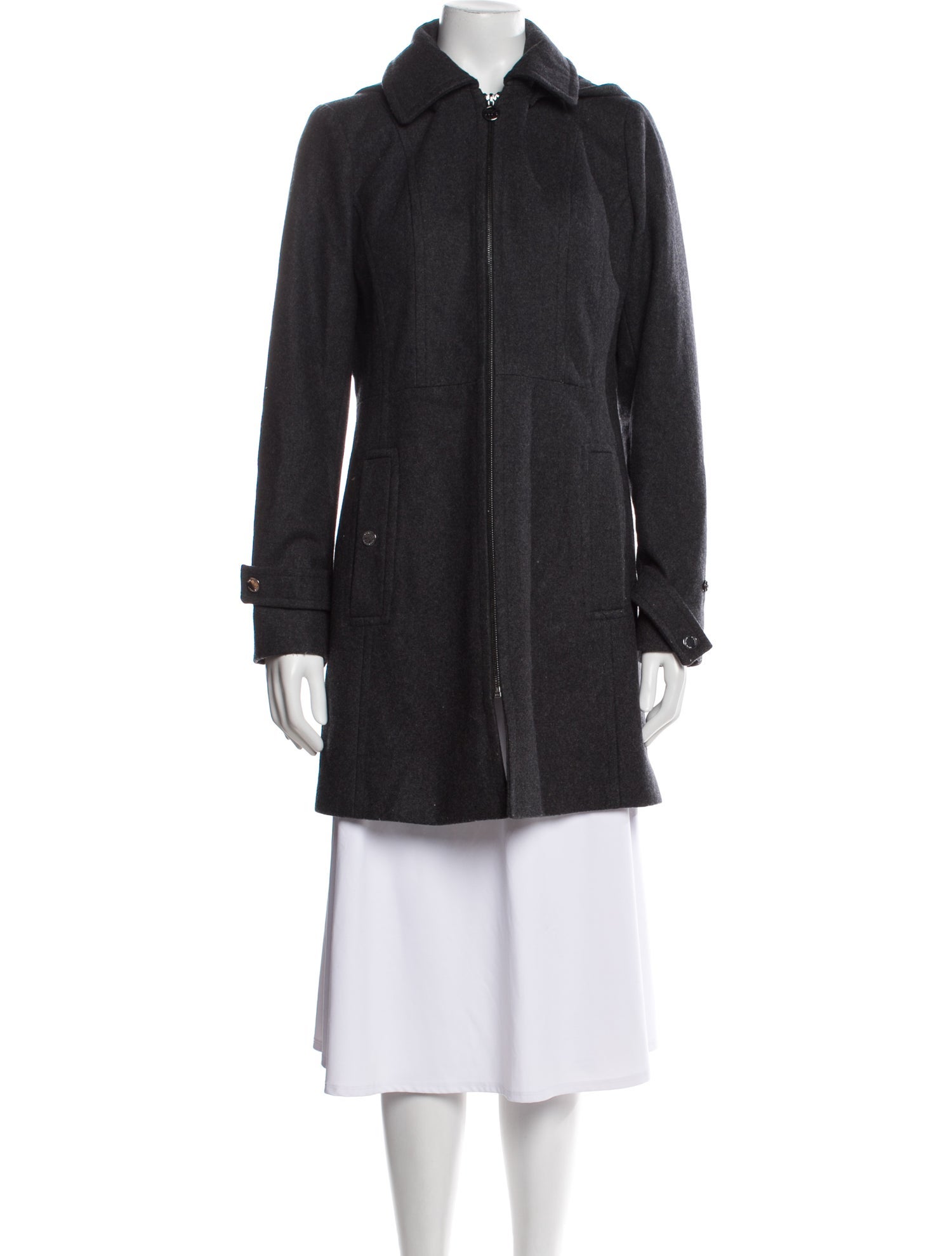 Michael Michael Kors Wool Trench Coat