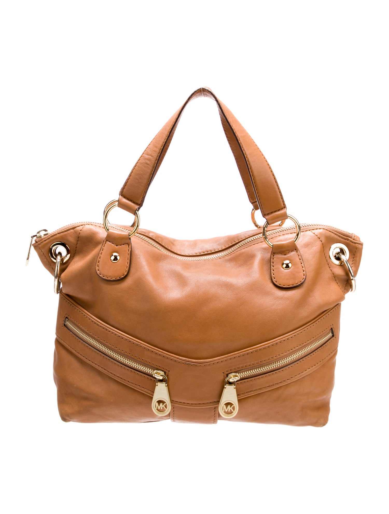 Michael Michael Kors Leather Top Handle Bag