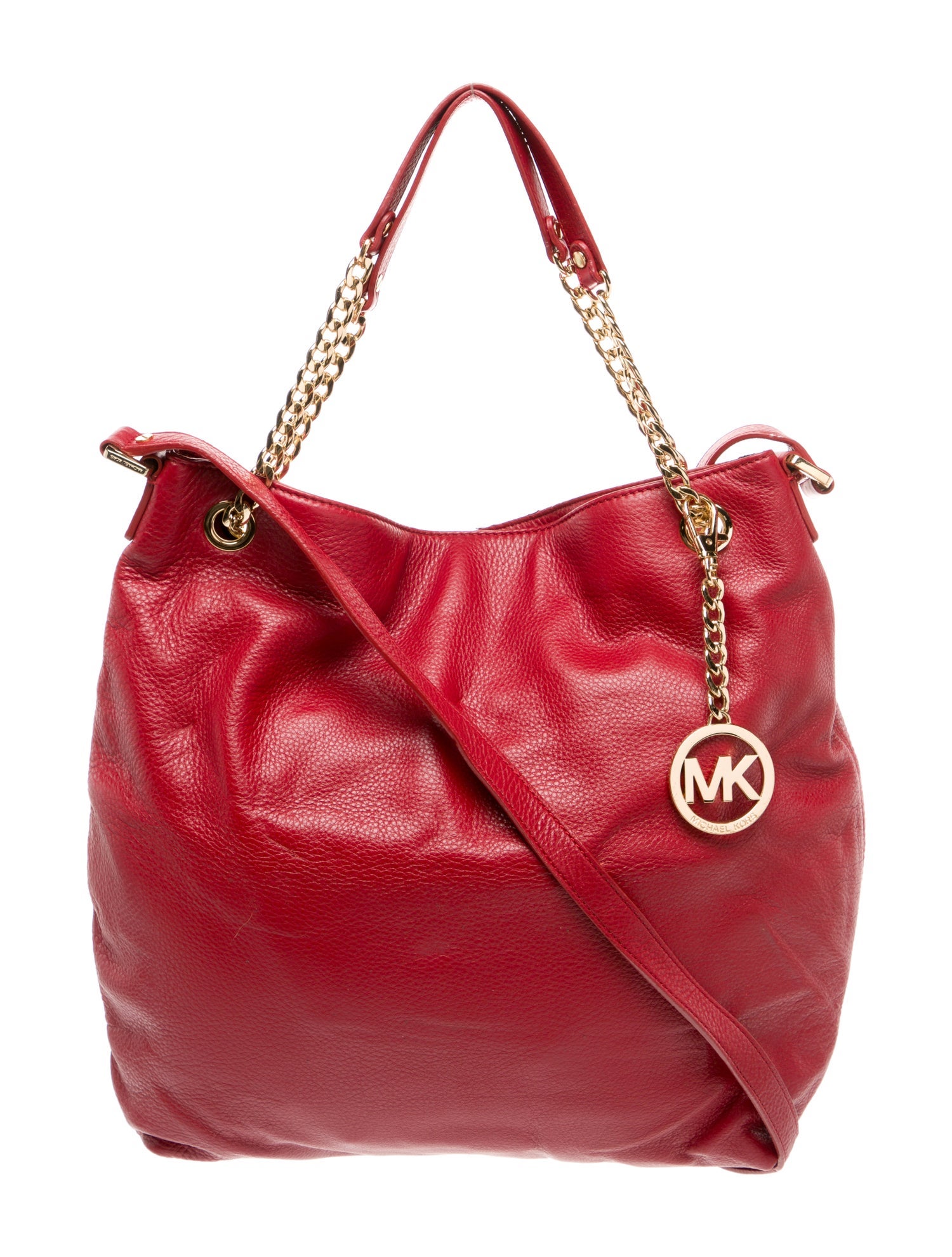 Michael Michael Kors Saffiano Leather Bucket Bag