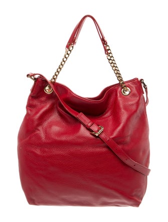 Michael Michael Kors Saffiano Leather Bucket Bag