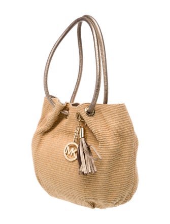 Michael Michael Kors Raffia Shoulder Bag