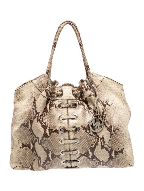 Michael Michael Kors Leather Weekender Bag