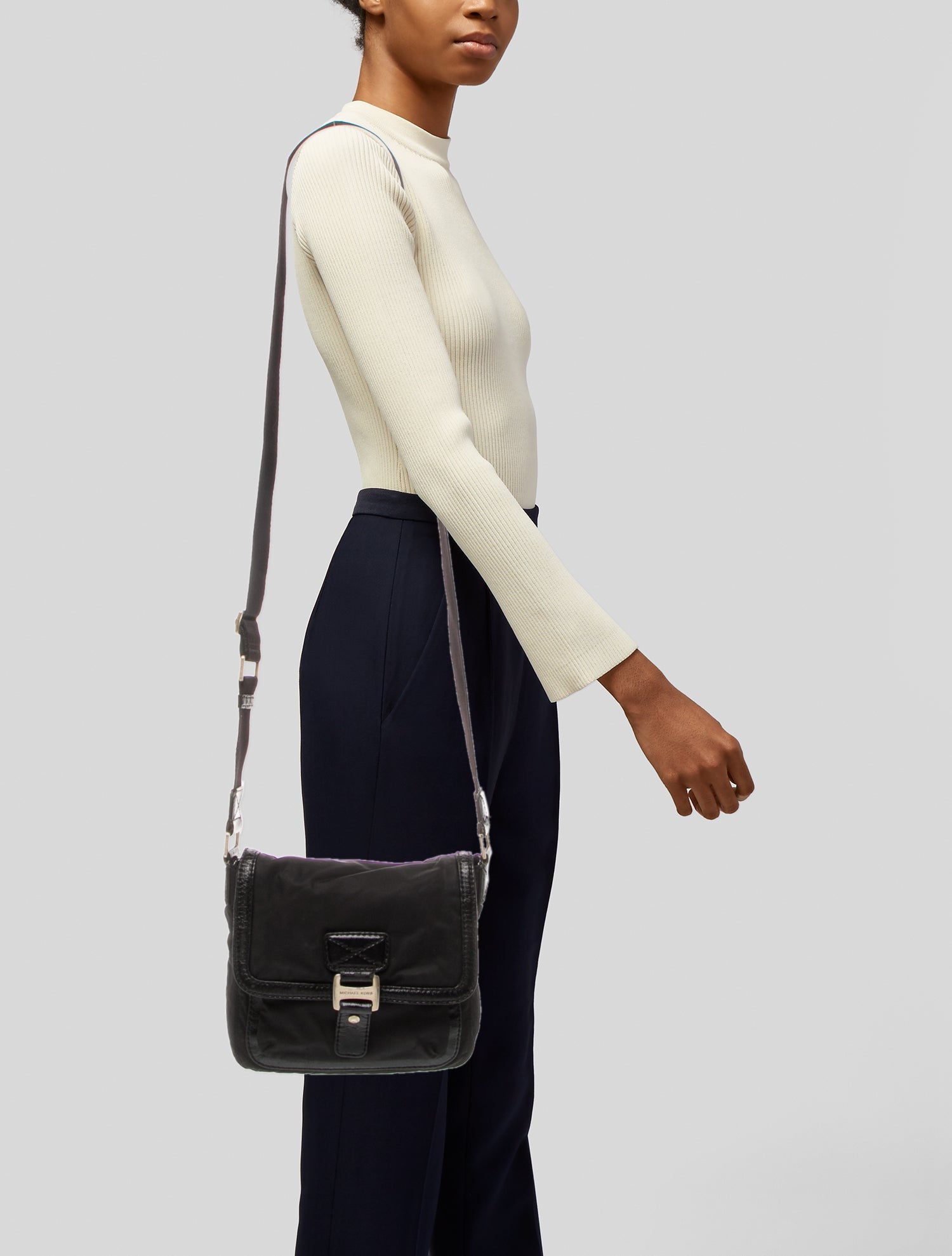 Michael Michael Kors Nylon Messenger Bag