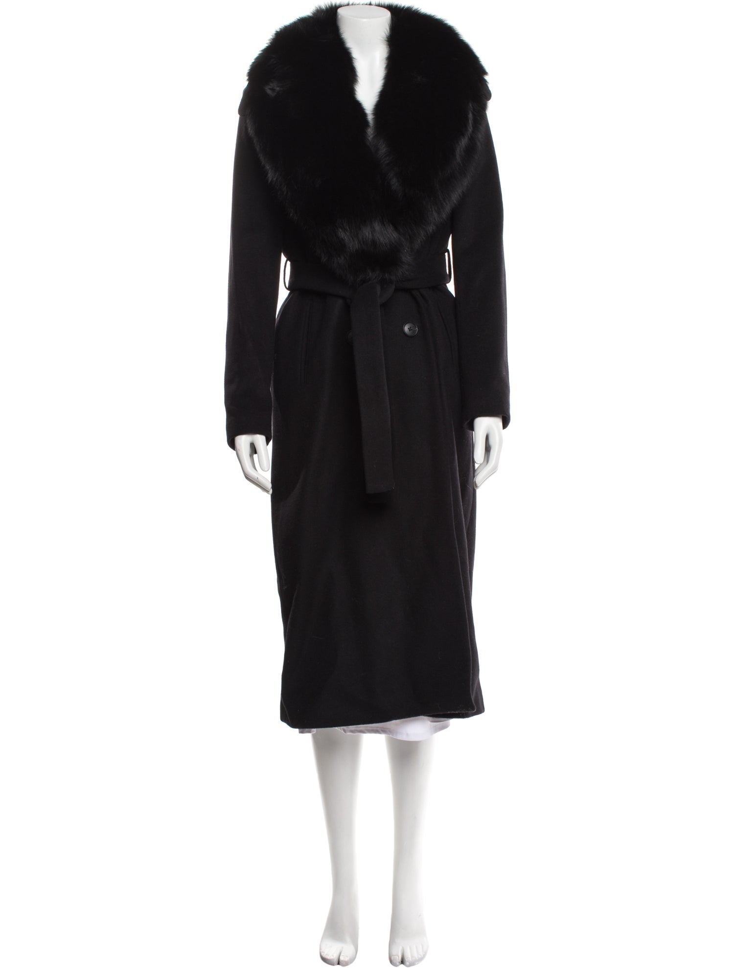 Michael Michael Kors Wool Faux Fur Coat w/ Tags