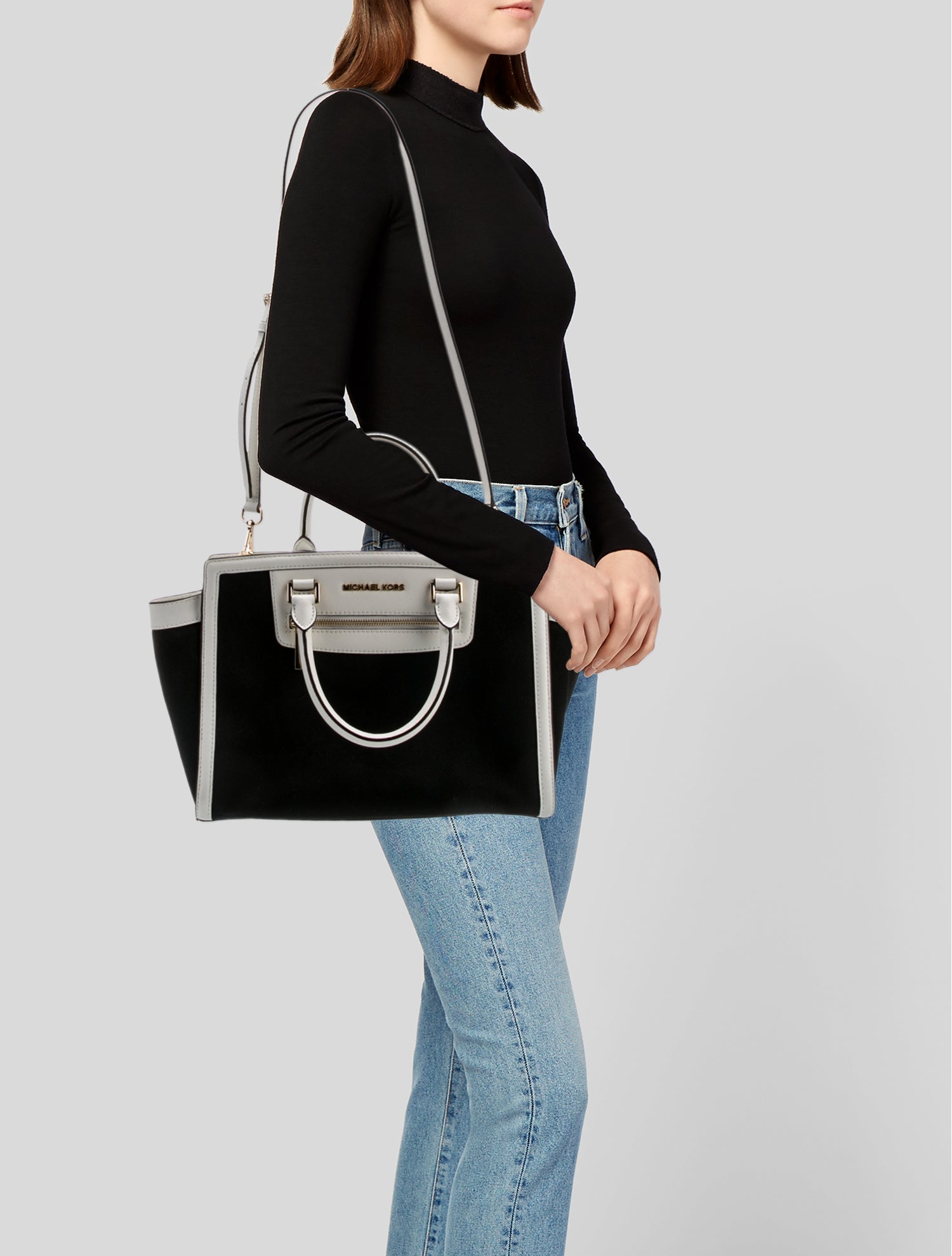 Michael Michael Kors Canvas Crossbody Bag