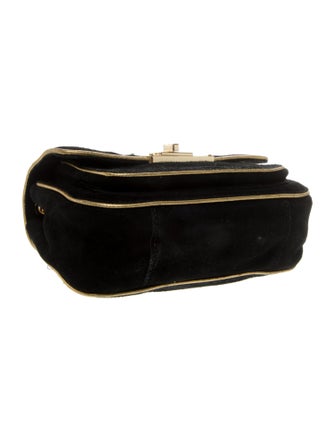 Michael Michael Kors Suede Shoulder Bag