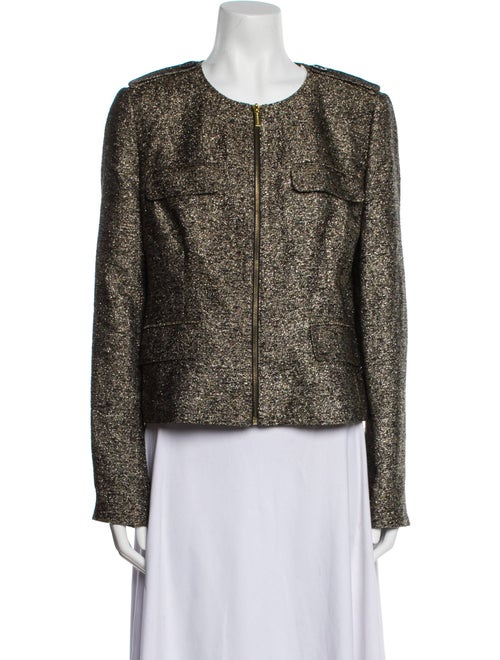 Michael Michael Kors Tweed Pattern Evening Jacket