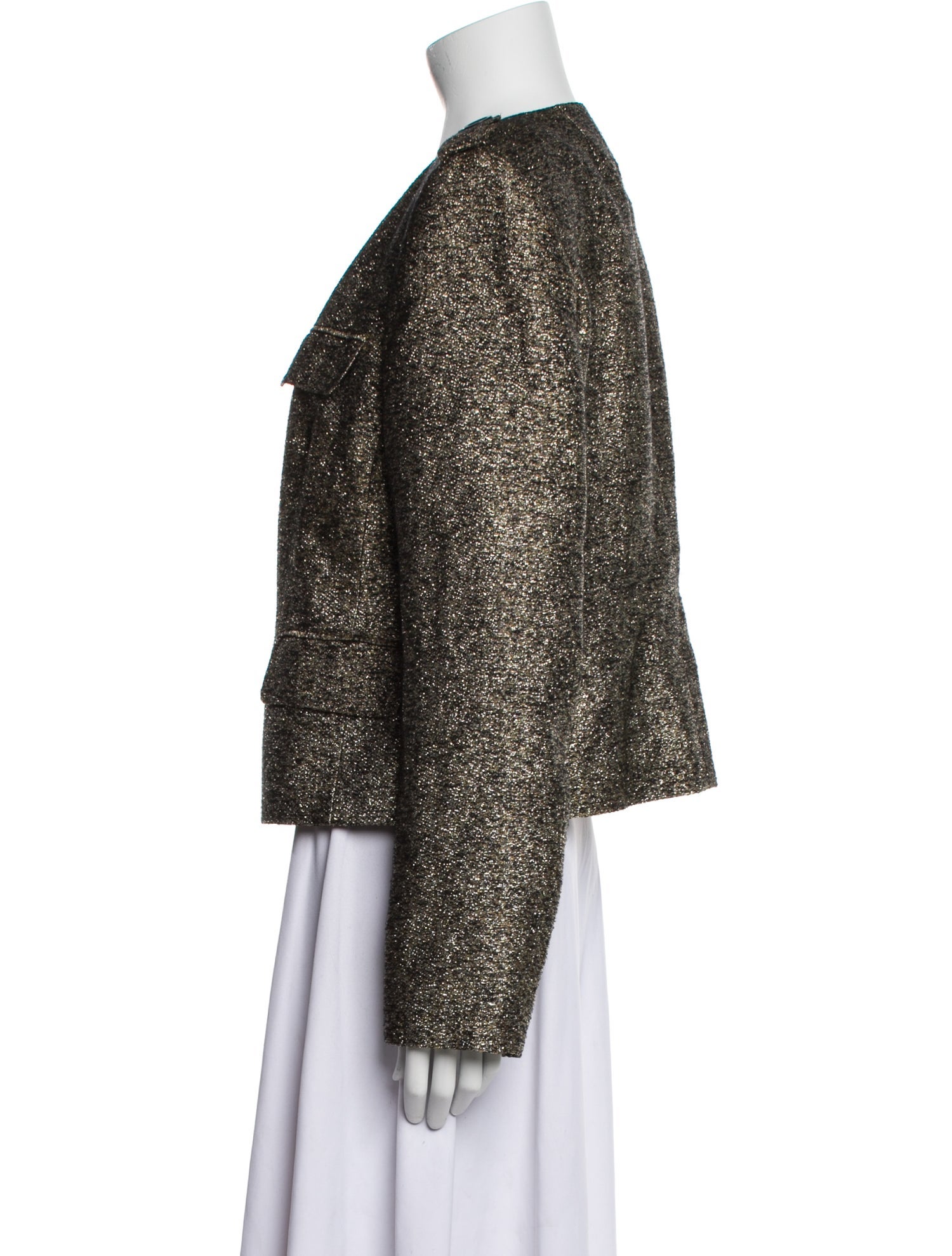 Michael Michael Kors Tweed Pattern Evening Jacket