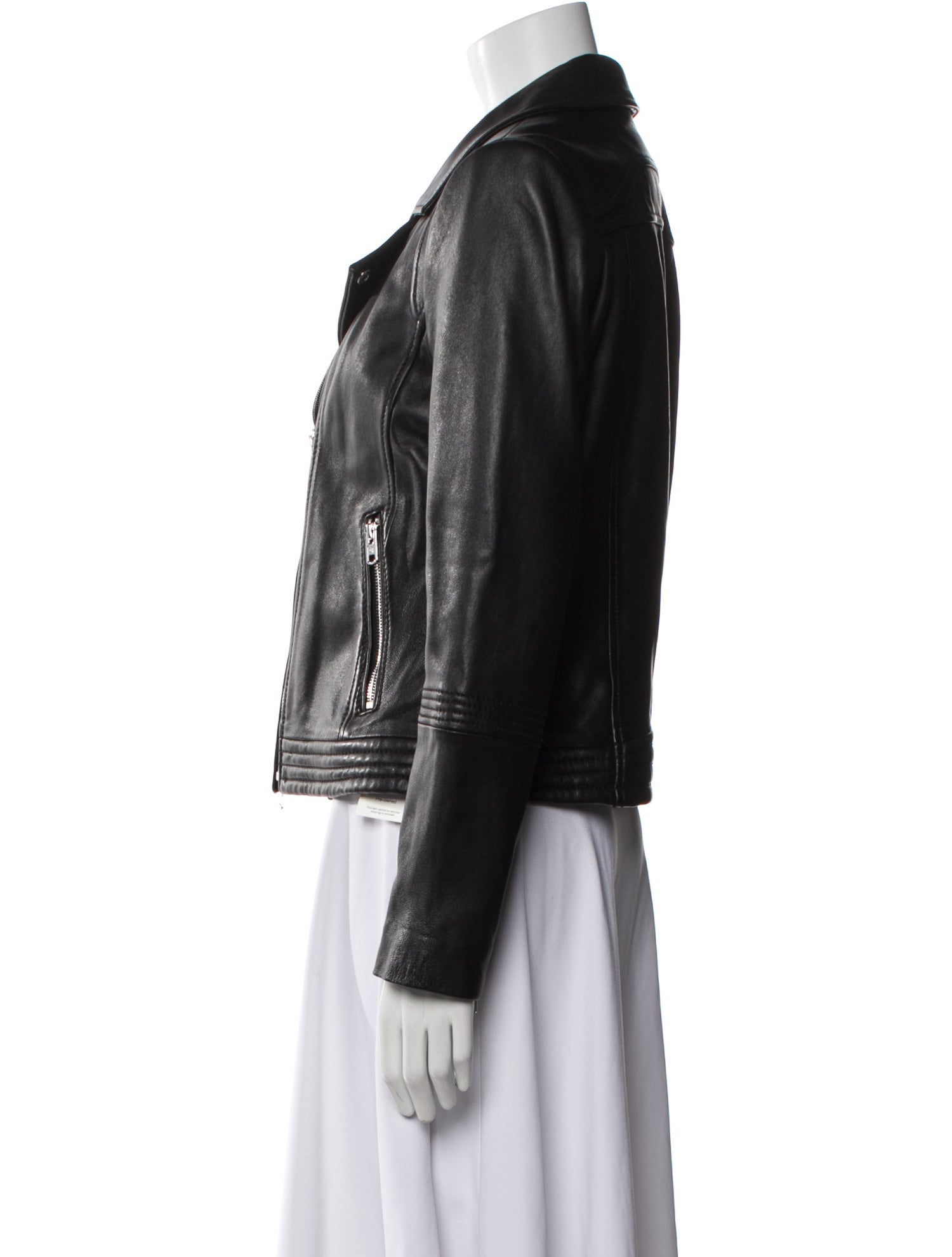 Michael Michael Kors Leather Biker Jacket