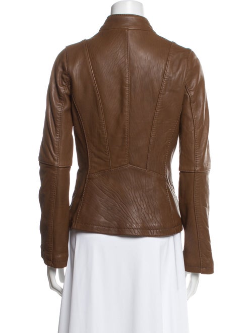 Michael Michael Kors Leather Biker Jacket