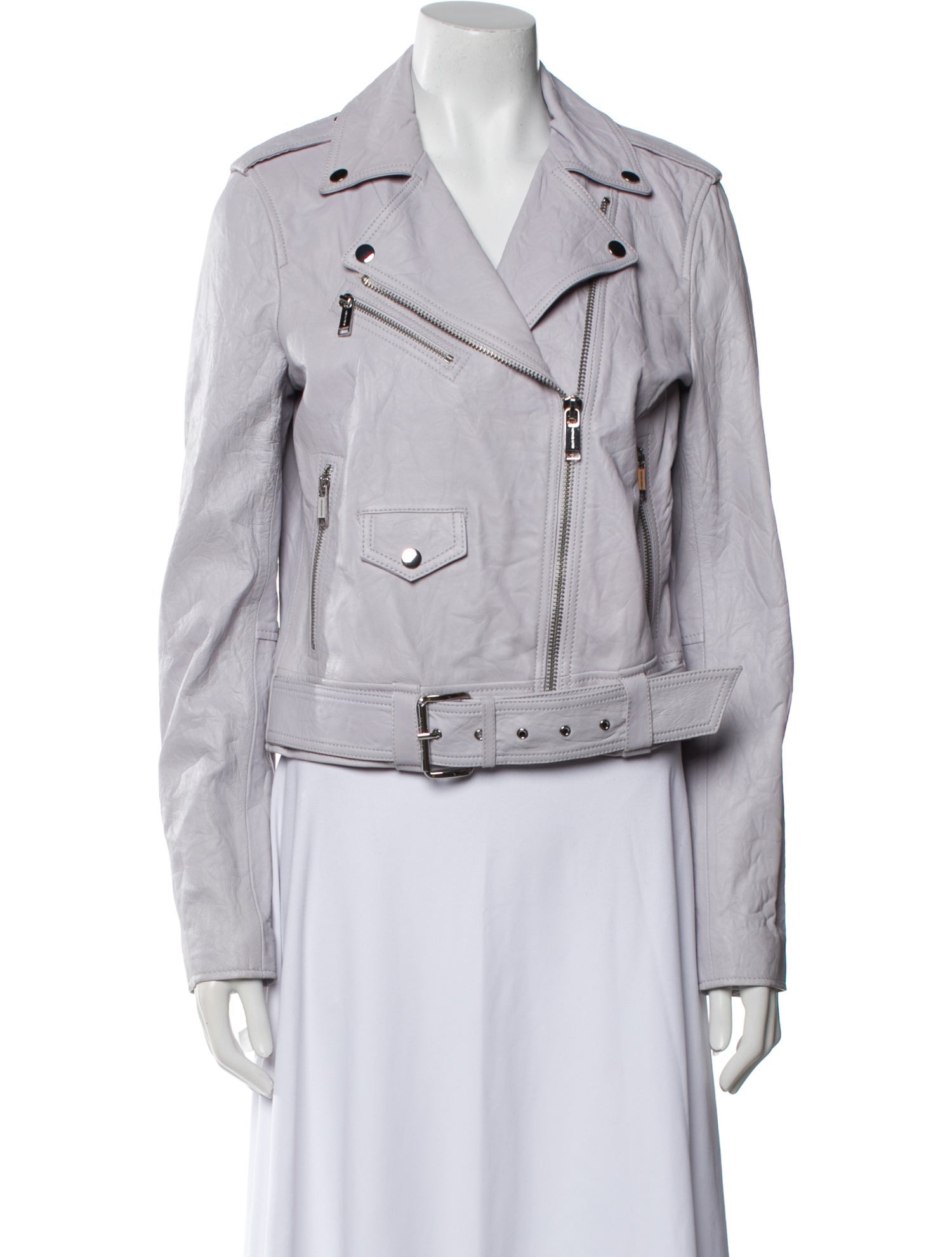 Michael Michael Kors Leather Biker Jacket w/ Tags