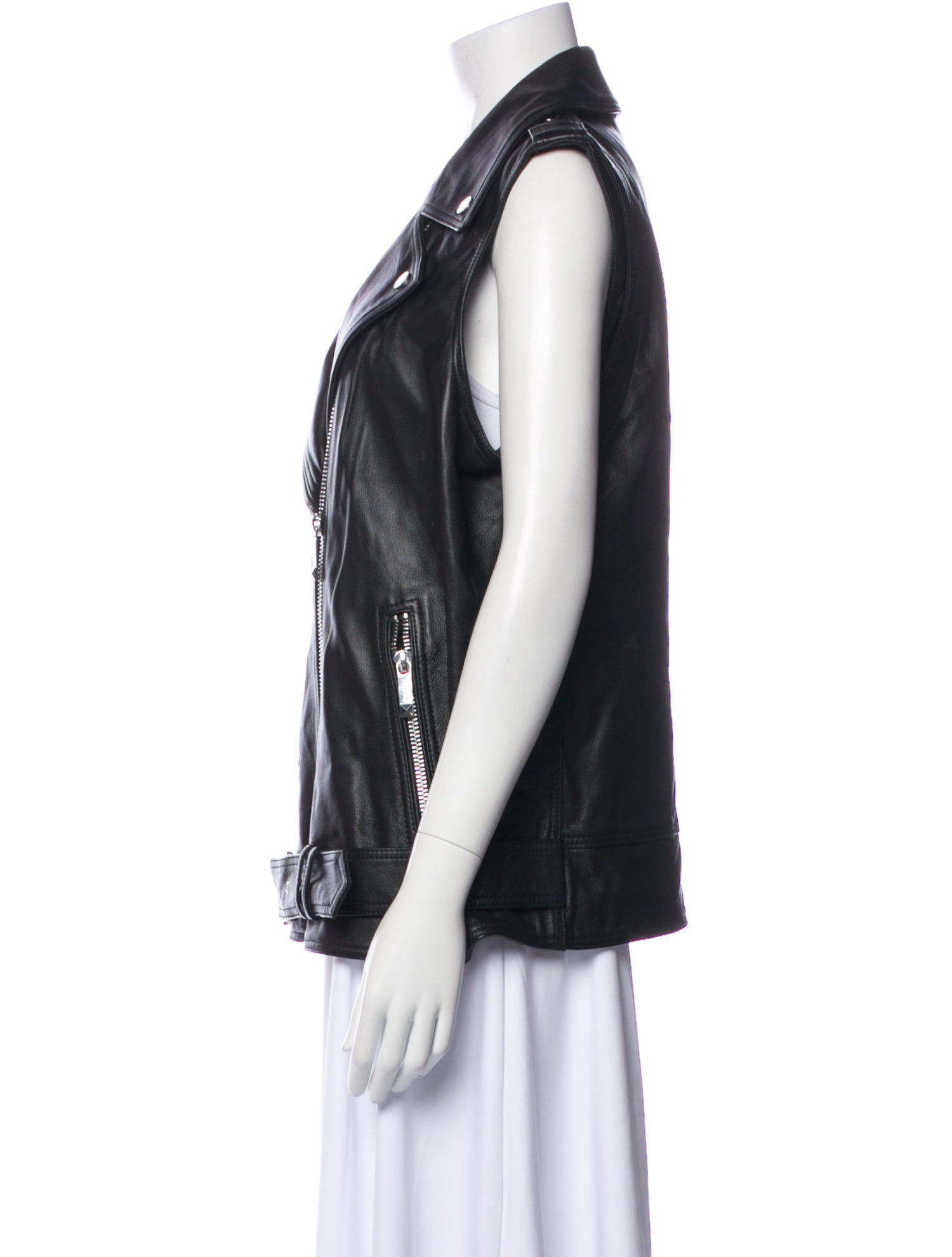 Michael Michael Kors Leather Vest w/ Tags