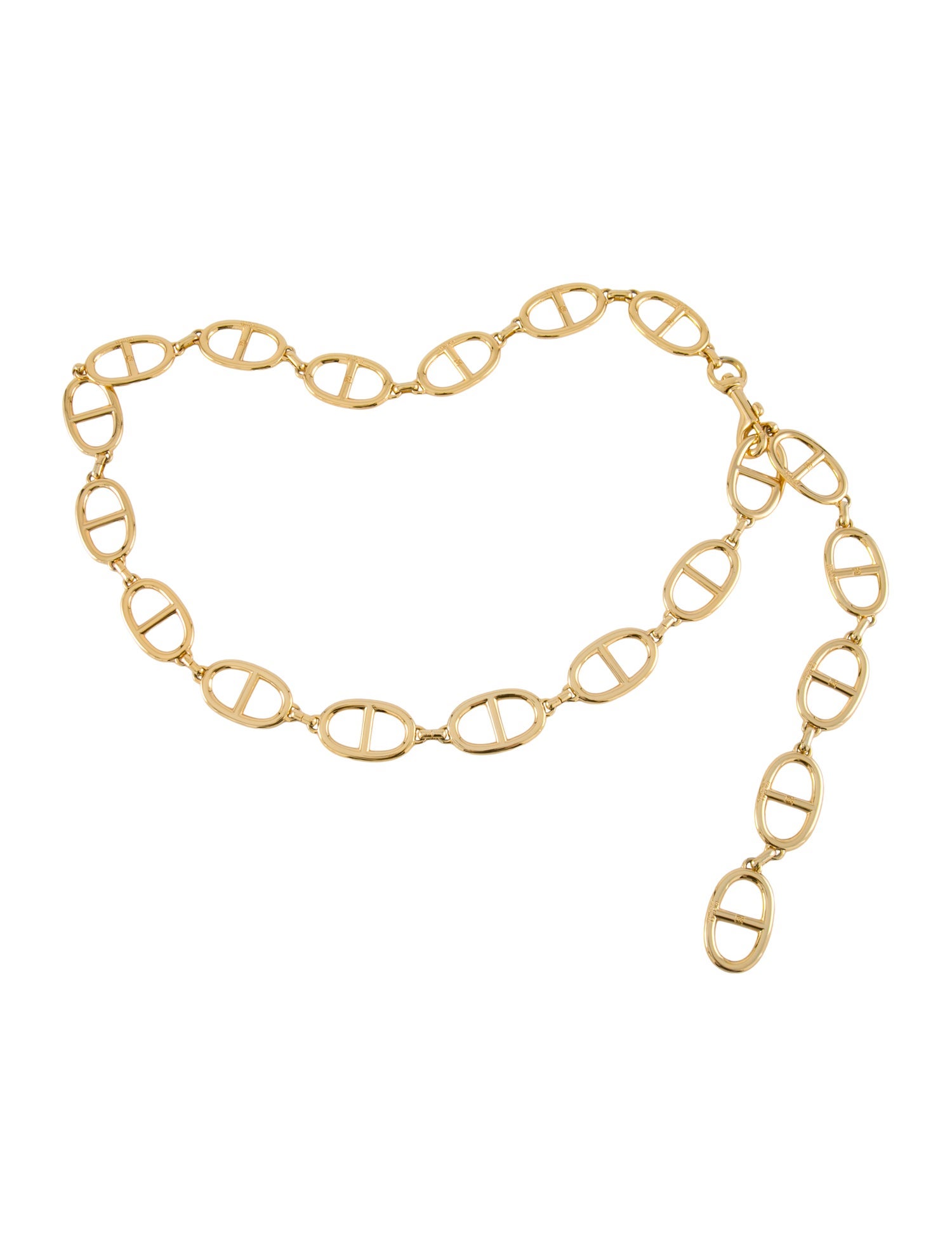 Michael Michael Kors Skinny Metal Waist Belt