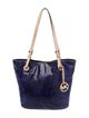 Michael Michael Kors Embossed Leather Shoulder Bag