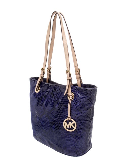 Michael Michael Kors Embossed Leather Shoulder Bag