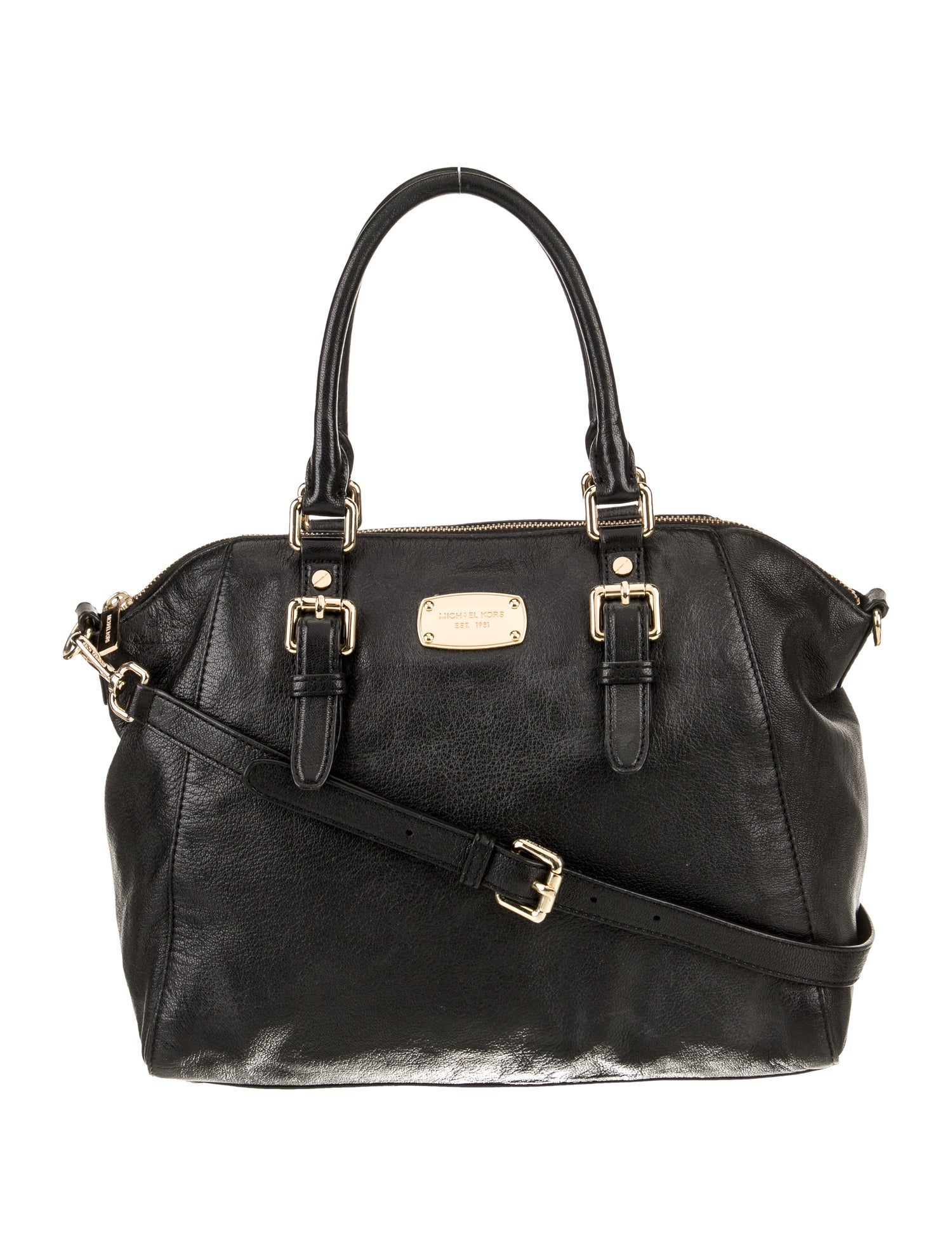 Michael Michael Kors Leather Top Handle Bag