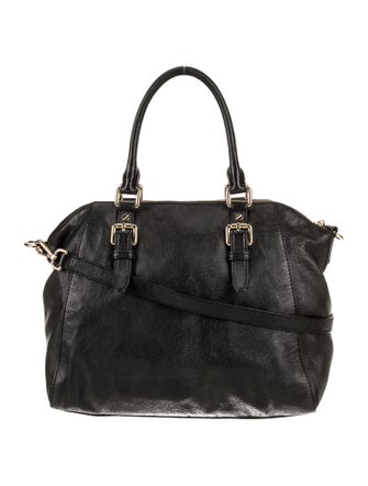 Michael Michael Kors Leather Top Handle Bag