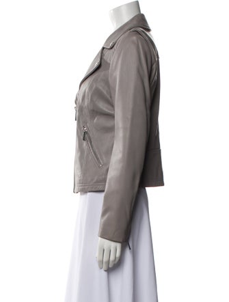 Michael Michael Kors Leather Biker Jacket