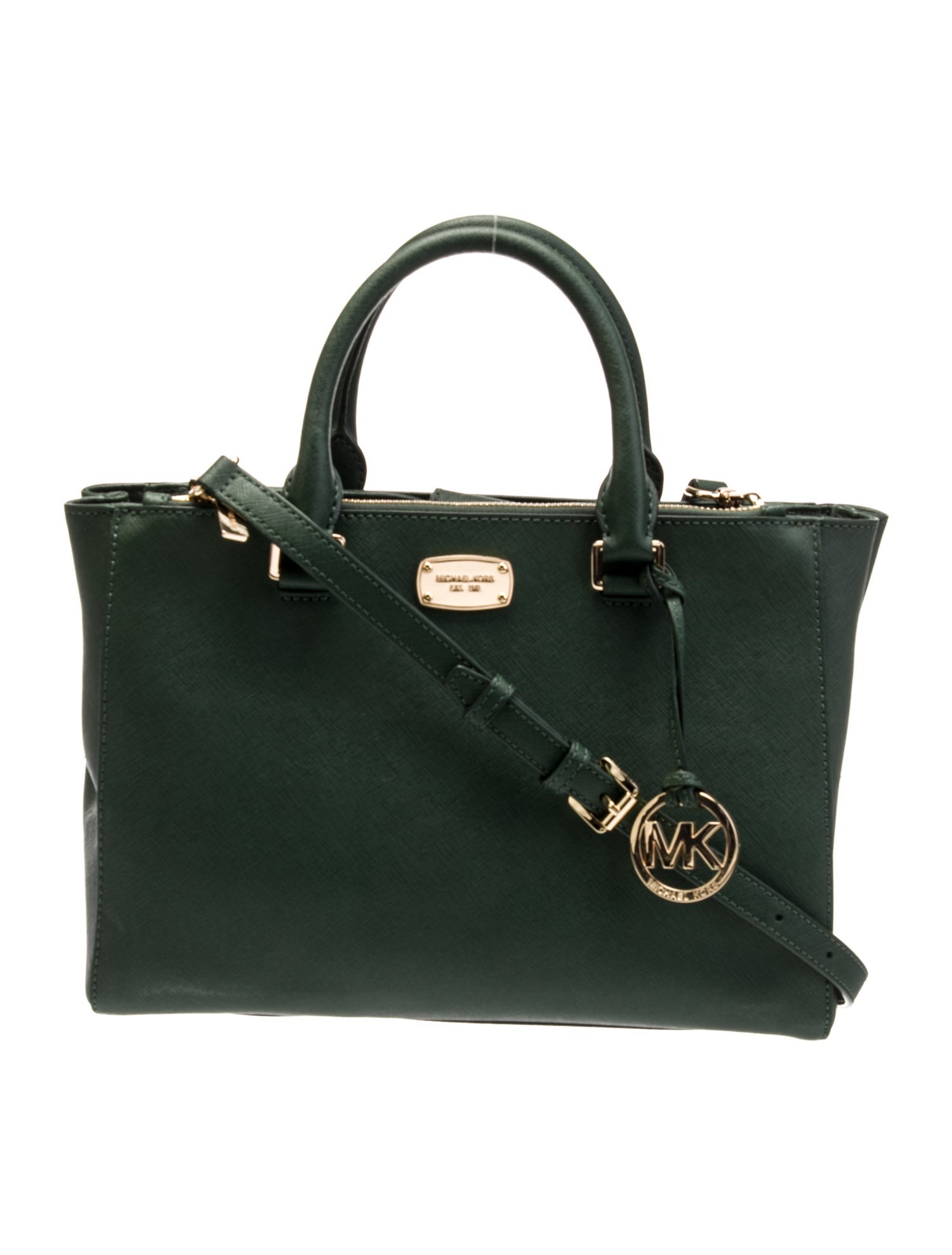 Michael Michael Kors Saffiano Leather Top Handle Bag