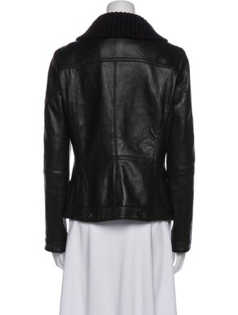 Michael Michael Kors Leather Biker Jacket