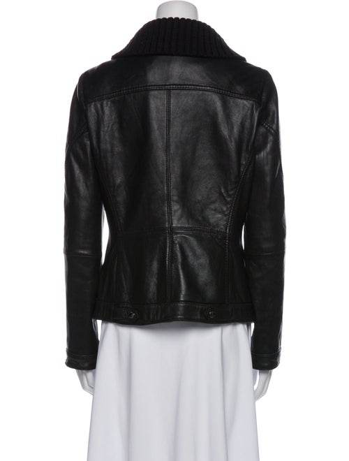 Michael Michael Kors Leather Biker Jacket
