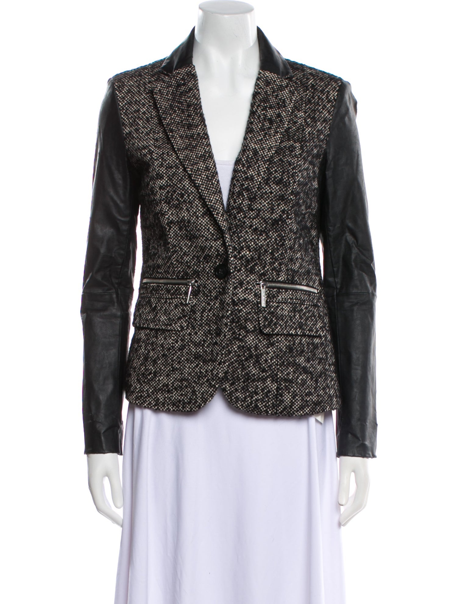 Michael Michael Kors Printed Blazer
