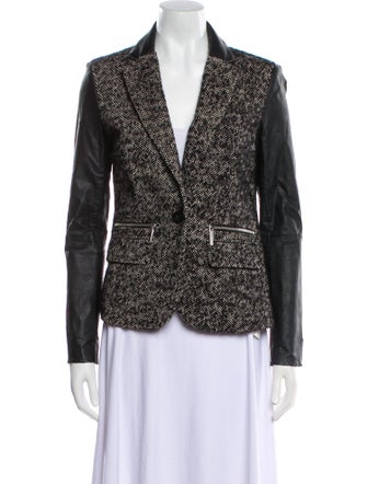 Michael Michael Kors Printed Blazer
