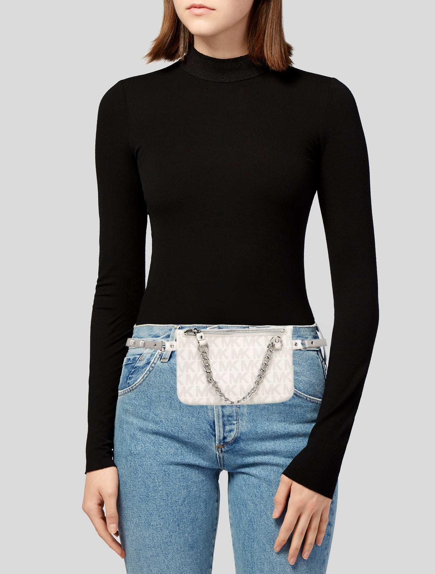 Michael Michael Kors Monogram Belt Bag