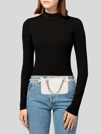 Michael Michael Kors Monogram Belt Bag