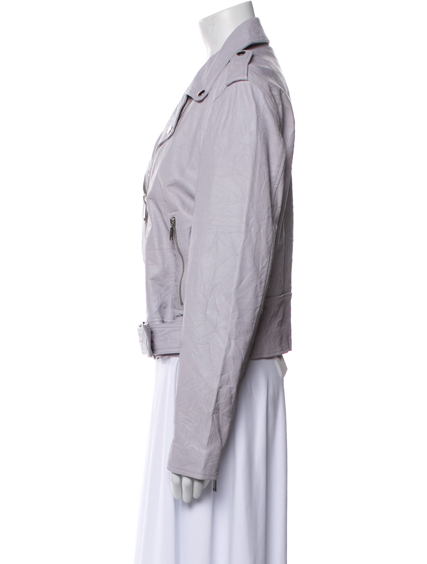 Michael Michael Kors Lamb Leather Biker Jacket w/ Tags