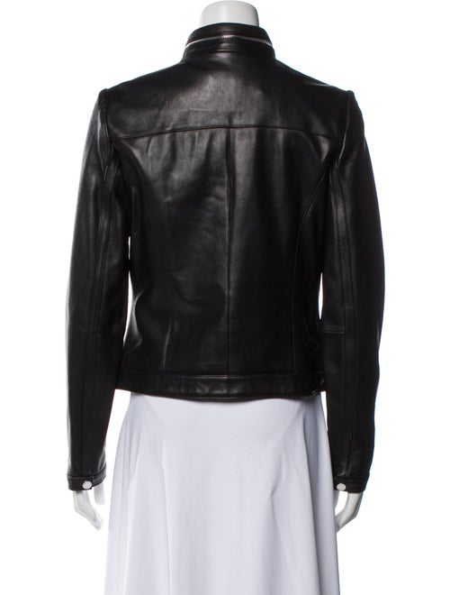 Michael Michael Kors Leather Biker Jacket