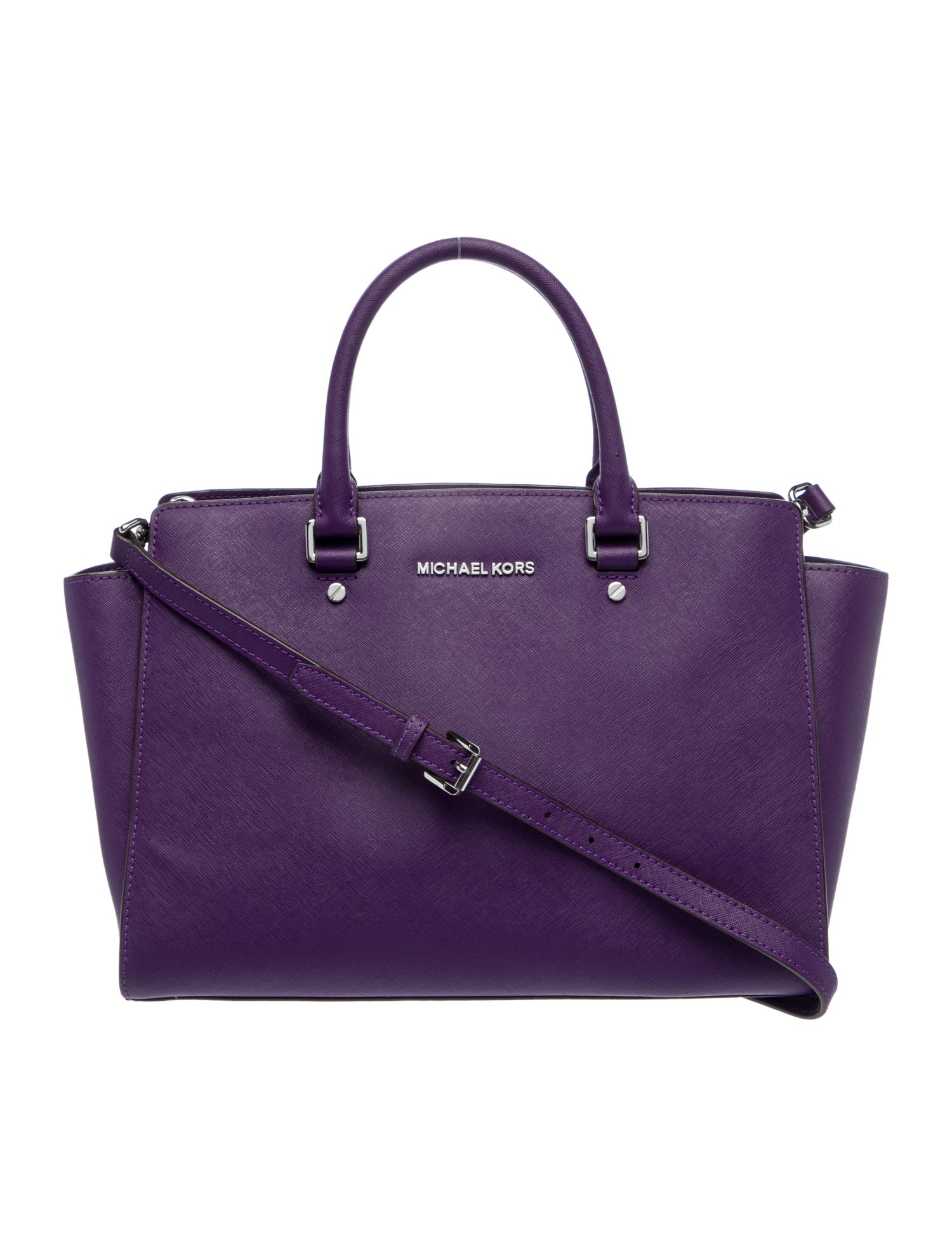 Michael Michael Kors Leather Top Handle Bag