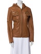 Michael Michael Kors Leather Biker Jacket