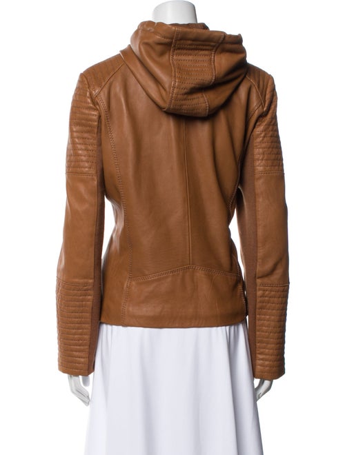 Michael Michael Kors Leather Biker Jacket
