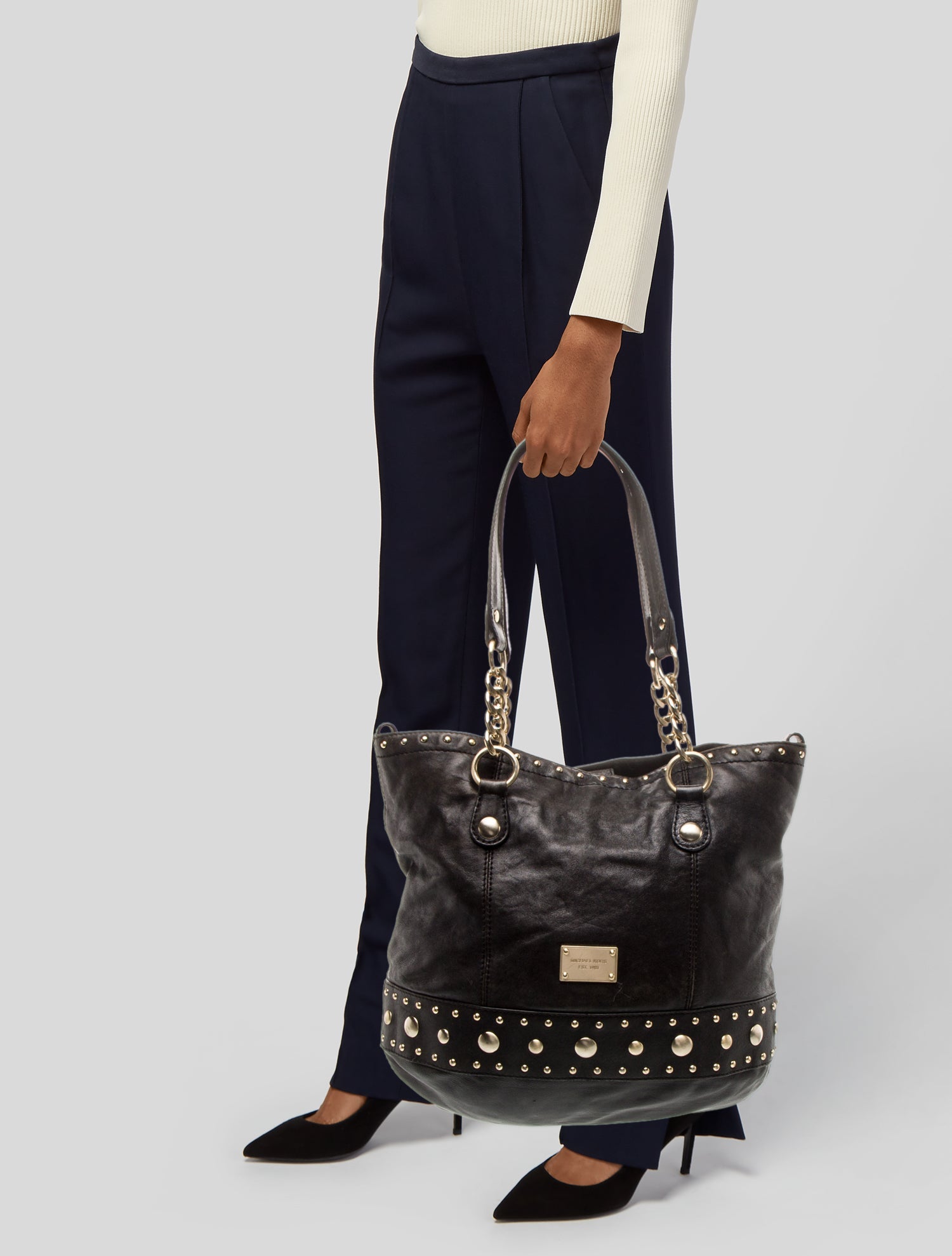 Michael Michael Kors Leather Shoulder Bag