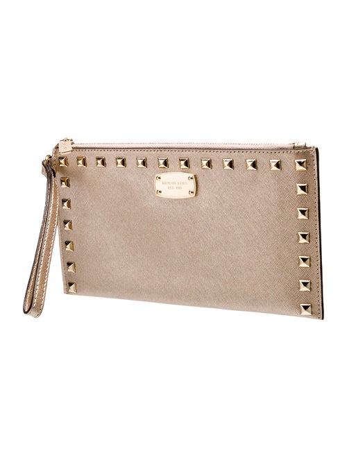 Michael Michael Kors Saffiano Leather Clutch
