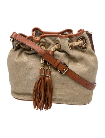 Michael Michael Kors Canvas Bucket Bag