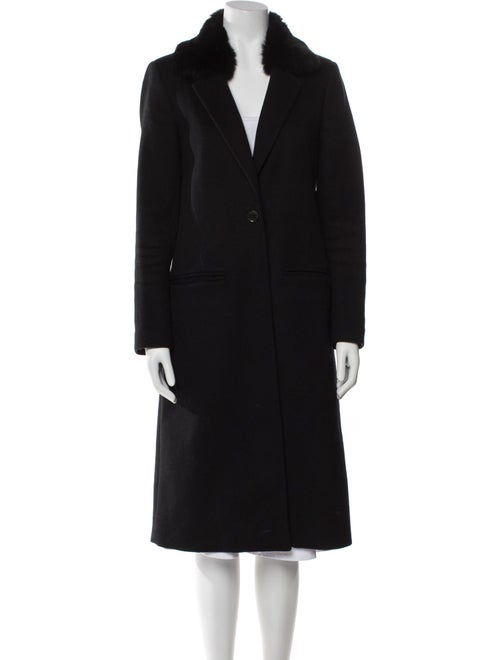 Michael Michael Kors Wool Fur Coat