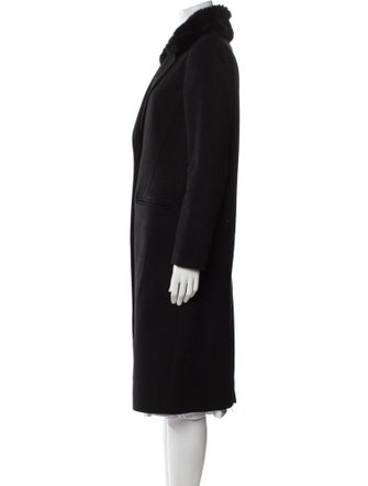 Michael Michael Kors Wool Fur Coat