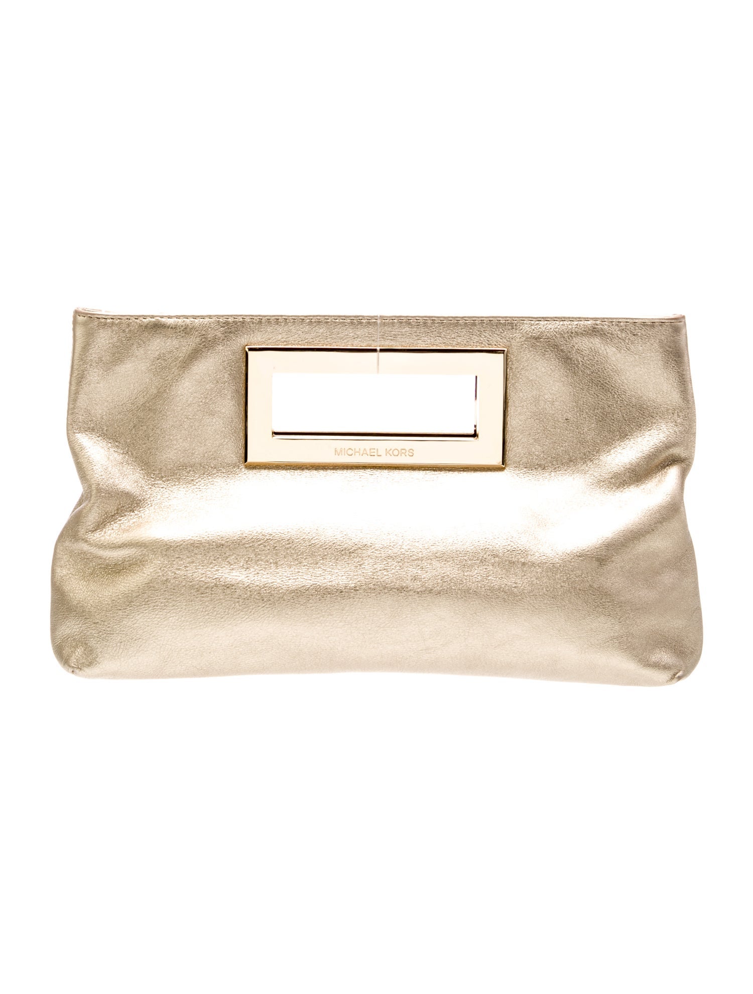Michael Michael Kors Leather Clutch