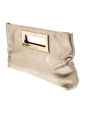 Michael Michael Kors Leather Clutch