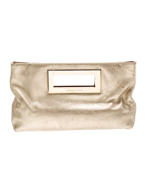 Michael Michael Kors Leather Clutch