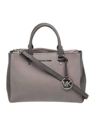 Michael Michael Kors Saffiano Leather Top Handle Bag