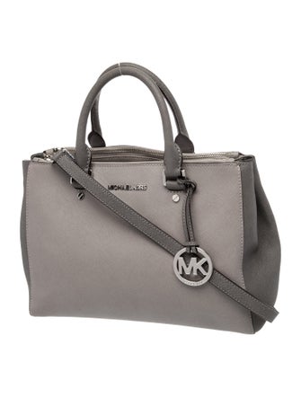 Michael Michael Kors Saffiano Leather Top Handle Bag